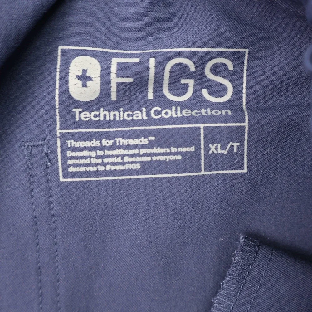 FIGS Scrub Pants Mens XL/T Navy Blue Excellent Technical Collection FM4500T
